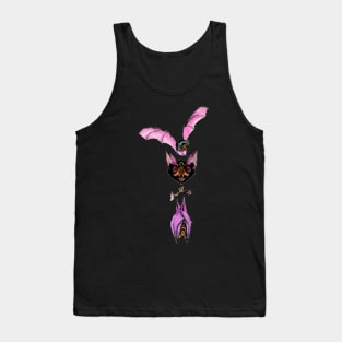 Three different movements of the bat Tank Top